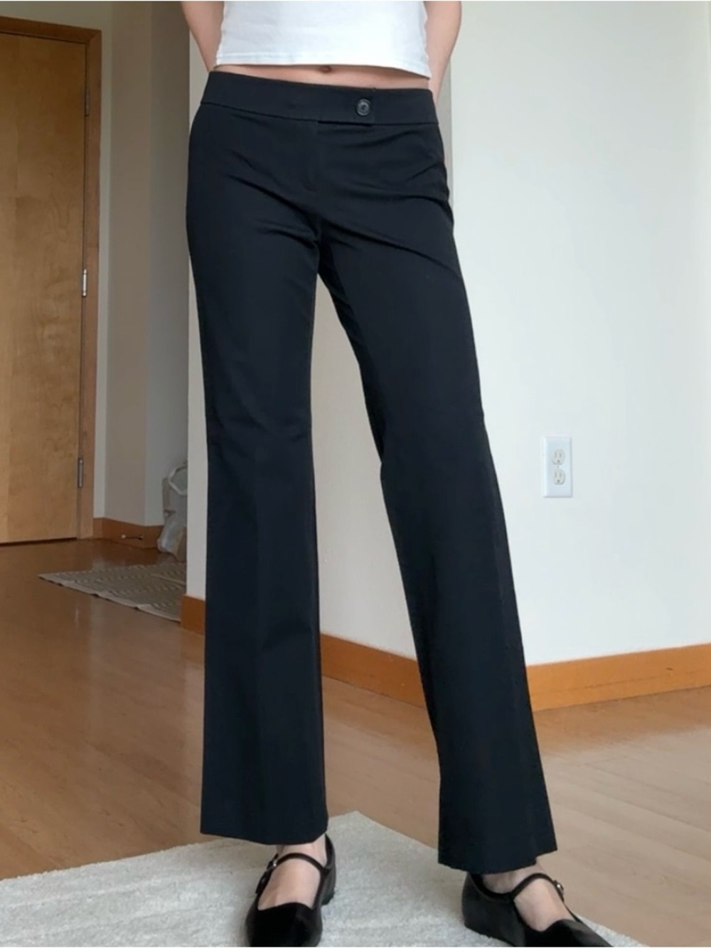 Black Loft Julie Style Trousers